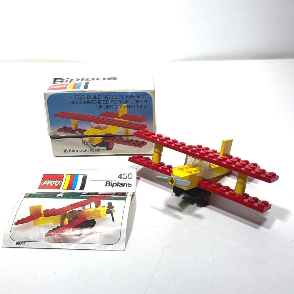 Lego 430 Biplane Building Set